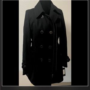 BRAND NEW Black Rivet Coat (Small) NWT (MRSP $350)
